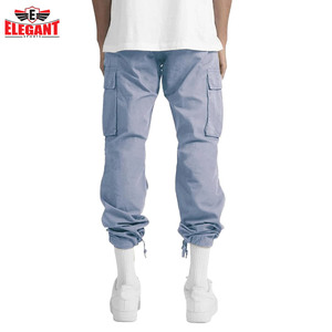 Pantalon cargo homme 100% coton, qualité premium, décontracté, athlétique, coupe droite ample, 6 poches. - Product Image 4