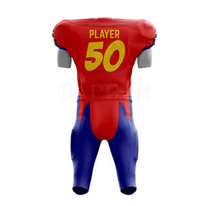 Parches personalizables de fabricación profesional, uniforme deportivo de fútbol americano, diseño elegante para superventas de talla grande - Product Image 3