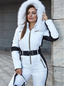 Vêtements de ski professionnels d'hiver, combinaison de compression ajustée pour la course à pied, le cyclisme, le patinage, le ski en plein air, pour hommes et femmes - Product Image 4