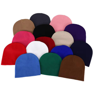 Luxury Winter Warm Knitted Beanie Hat Custom Embroidered Logo Cap OEM Wholesale Bulk - Product Image 6