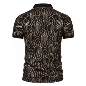 เสื้อสำหรับผู้ชายผ้าคอตตอนสำหรับผู้ชายแห้งเร็วแบบลำลองสีและโลโก้แบบกำหนดเอง - Product Image 5