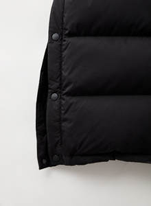 Veste matelassée décontractée d'hiver de haute qualité imperméable et respirante avec fermeture à glissière logo avant pour hommes femmes - Product Image 2