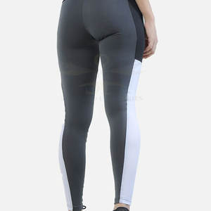 Mallas de cintura alta para mujer de alta calidad con logotipo personalizado Tejido de punto transpirable Estilo recto a un precio razonable - Product Image 6