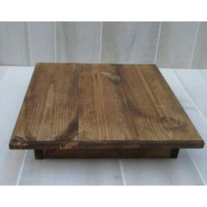 Classic vintage <b>wooden</b> <b>cake</b> <b>stand</b> with solid construction and smooth finished for elegantly displaying <b>cakes</b> muffins - Product Image 1