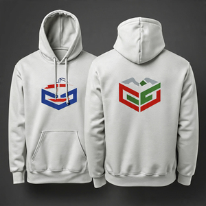 Sudadera con capucha de algodón con cremallera para hombre 100% algodón con logotipo Cómoda cremallera completa para ropa informal al aire libre o deportiva Suave Durable y elegante - Product Image 6