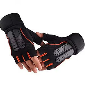 Guantes de levantamiento de pesas, guantes de ejercicio físico con palma acolchada suave para un entrenamiento con pesas cómodo - Product Image 3