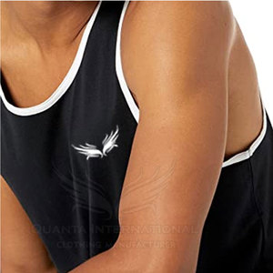 Camiseta sin mangas hecha en el mejor material, camiseta sin mangas con diseño de logotipo personalizado, camiseta sin mangas Lisa para gimnasio para hombre - Product Image 4