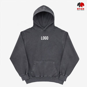 Sweat à capuche pour homme Ryan Pro Gear avec logo personnalisé sur le devant, en tissu polaire 100% coton, respirant, décontracté, pour l'hiver - Product Image 1