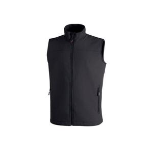 U-POWER DUBLINO Gilet d'extérieur en tissu souple en carbone noir-Lot de 10 - Product Image 1