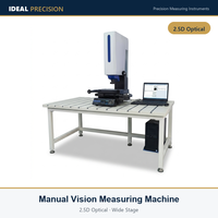 Instrumento de Medición de Video 2D de Alta Precisión (0.2%), Máquina de Medición Visual Manual, Inspección Óptica de Calidad en 2D