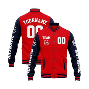 Chaqueta universitaria de lana personalizable para hombre, chaqueta de Uniforme de Invierno con logotipo de número de nombre impreso personalizado, diseña tu propio estilo - Product Image 5