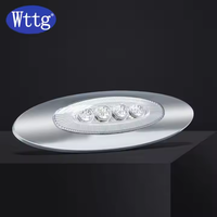 Lumière led ovale bicolore de 6 pouces pour remorque de camion feu latéral de marqueur de camion blanc ambre de haute qualité