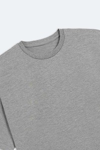 T-shirts pour hommes en coton 100% tricoté respirant à séchage rapide, couleur unie, marque personnalisée en gros - Product Image 5
