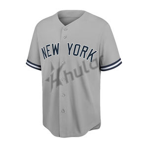 Logotipo personalizado Ropa deportiva 2025 Tendencia MOQ Baja velocidad Seco Transpirable Hombres Mujeres Pequeñas Camisetas de béisbol - Product Image 1