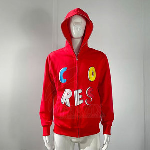 Ropa informal de secado rápido Sudaderas con cremallera completa Algodón hecho Pakistán Fabricante Sudaderas con cremallera completa para venta en línea - Product Image 2