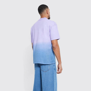 Camiseta de gran tamaño Boxy para hombre, camisetas para hombre, camisetas informales de manga corta con cuello redondo, Camiseta básica clásica, camisetas lisas de moda - Product Image 1
