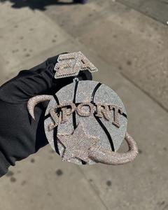 Colgante de defensor Dental personalizado de alta calidad, joyería de diamante de moissanita helado dulce santo para fiestas, bodas y regalos - Product Image 2