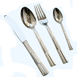 Suministros al por mayor Proveedores DE LA India Metal chapado en oro Acabado Cubiertos Hotel Juego de cubiertos de lujo para el almuerzo Cena Fiesta - Product Image 6