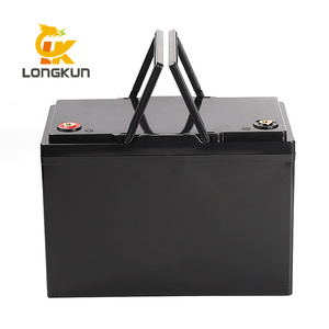 Longkun tùy chỉnh LiFePO4 pin 12V 24V 36V 48V chu kỳ sâu Lithium sắt Phosphate Pin cho thay thế <span class=keywords><strong>SLA</strong></span> Pin Xe thuyền - Product Image 1