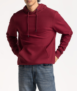 2026 Best Quality 400gsm Heavyweight Cotton French Terry Boxy Cropped Eco-Friendly Embroidered <b>Hoodie</b> <b>Fleece</b> Autumn Customized - Product Image 2