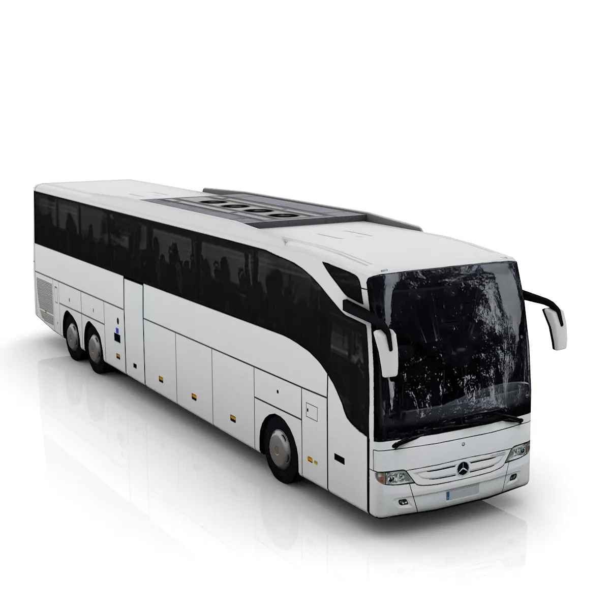 Dijual bus Coach Mercedes Tourismo Euro 6 bekas/digunakan Mercedes Benz Tourismo 17 RHD 57 kursi bus Euro 6