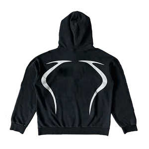 Conjuntos de Jogger de invierno para hombre, pantalones de chándal con pantalón de lana de algodón 100% Acampanado y Sudadera con capucha, chándales de dos piezas - Product Image 3