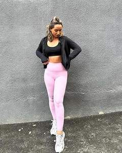 Service OEM Legging de gymnastique taille haute pour femmes Meilleur prix Vêtements décontractés pour la vente en ligne Logo personnalisable sur la taille - Product Image 6