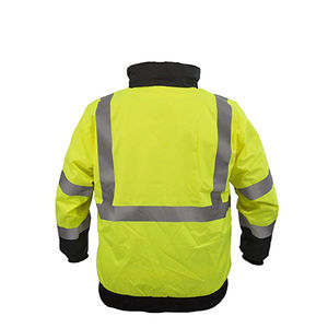 Gilet de sécurité LED personnalisé avec logo, classe 2 ANSI, vêtements de travail pour hommes, réfléchissant, imperméable, veste d'hiver 2025 - Product Image 3