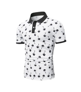 Chemise de golf élégante pour homme, prix abordable, vente en gros, design personnalisé, haute qualité, 100% coton, anti-plis, manches courtes, grandes tailles - Product Image 6