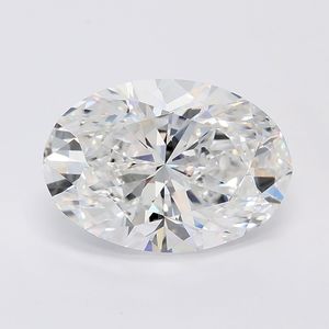 3.50 CT Lab Grown เพชร CVD วงรีตัด12.10มม. E สี VVS2ความคมชัดได้รับการรับรอง IGI สง่างามทำสำหรับแหวนโซลิแทร์ - Product Image 1