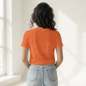 T-shirt pour femme moderne et décontracté, design personnalisé de mode haut de gamme, strass, nom, été, tissu respirant écologique - Product Image 4