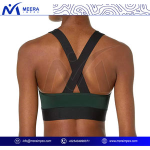 Women's Sports Bra <b>Strappy</b> Back Design Lightweight Breathable Comfort Material Stylish Active Wear Fashion - Product Image 5