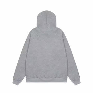Vente en gros de sweats à capuche pour hommes sweat à capuche personnalisé imprimé pull uni surdimensionné 100% coton sweat à capuche de haute qualité - Product Image 4