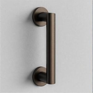 Manija de puerta antigua de latón macizo Vintage de lujo con palanca elegante Steelora con grabado Floral elegante para decoración clásica del hogar - Product Image 4