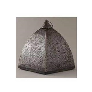 Lampe à bougie fabriquée à la main grande vente lanterne Ramadan lanterne en métal spéciale pour la décoration du Festival du Ramadan - Product Image 6