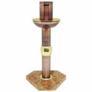 Home Hotel Decoration Custom Shape Candle <b>T</b>-<b>light</b> Stand Marble and Metal Candle Stand Wedding Ceremony Lighting Candle Stand - Product Image 4