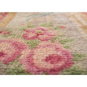 Tapis en laine noué à la main Aalam, motif médaillon rouge-orange, kilim abstrait fait main pour la maison, 9x12 rectangulaire, idéal pour adolescents, entrée et couloir - Product Image 3