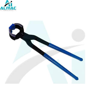 ALMAC Pinces à sabots vétérinaires 14 pouces Outils professionnels en acier inoxydable avec poignées en plastique réutilisables pour les soins des chevaux - Product Image 1