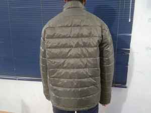 Chaqueta de Burbuja con Logotipo Personalizado, Chaqueta de Invierno Cálida y Gruesa, Acolchada, Informal, de Algodón para Hombre - Product Image 2