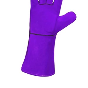 Nouvelle arrivée Gants de soudage en cuir pleine longueur pour adultes Protection des doigts Gants de travail au prix de gros pour un usage quotidien - Product Image 6
