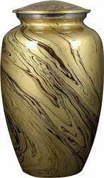 Urnes commémoratives modernes de style américain faites à la main Urnes funéraires féminines et masculines dignes pour l'enterrement décoratif des cendres disponibles en gros - Product Image 2