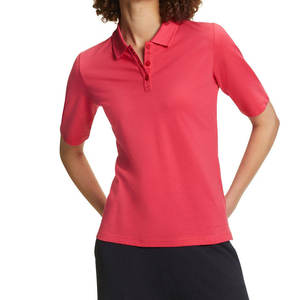 Golf de mujer de alta calidad para polos, manga corta, transpirable, patrón sólido, Jersey de punto informal, absorbe la humedad, asequible - Product Image 2