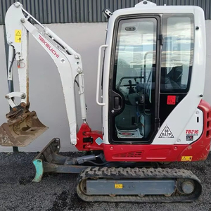 Takeuchi Tb216 Mini Crawler Graafmachine Met Yanmar/Kubota Motor Huade Hydraulische Cilinder Gebruikte Staat-Nieuwe Emmer Bevestiging - Product Image 4