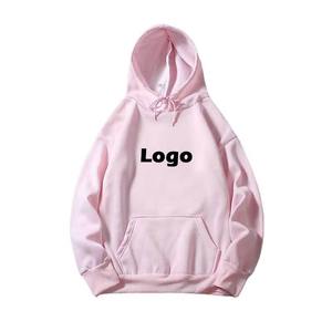 Venta al por mayor de alta calidad de color caqui poliéster vocación mujeres pulóver tres estaciones de gran tamaño de impresión de logotipo personalizado sudaderas con capucha - Product Image 2