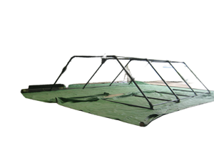 Tente d'hiver en tissu Oxford pour le camping en plein air, fabriquée en Chine, en gros, partenaire de la Croix-Rouge, tente de secours en cas de catastrophe - Product Image 3