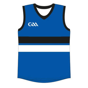 Camiseta sin mangas Gaaa de fútbol gaélico personalizada 100% poliéster diseño personalizado gaélico Vestall Irlanda juego - Product Image 5