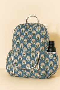 Mochila de Algodón Acolchada Hecha a Mano Le Souvenirs con Cierre de Cremallera - Capacidad de 10 kg, Estilo Ligero y de Lujo para Viajes al Aire Libre - Product Image 5