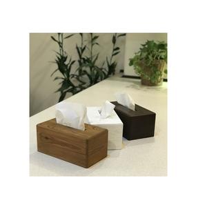 Set of 3 Unique Design Tissue Box Great Quality Wooden Tissue Box for Home Hotel Cafe Table Decor Tissue Box - Product Image 1