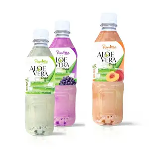 Export 500ml Pet Bottle Aloe Vera Drink Original With Pulp Water Melon Juice Drinks From Factory in Vietnam New Product 2024