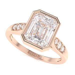 1,50 CTEmerald Diamond 7 Stone Regalo de Navidad para mujeres - Product Image 6